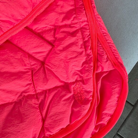 NWT Free People Pippa Packable Puffer Jacket Hot Watermelon FP Movement Medium - Picture 6 of 11